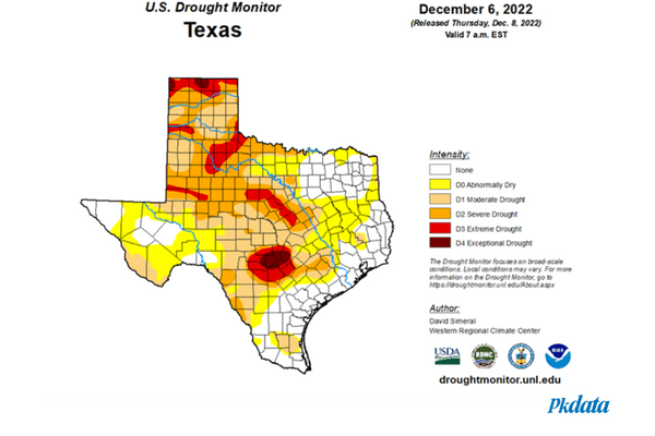Texas drought map related to swimming pools