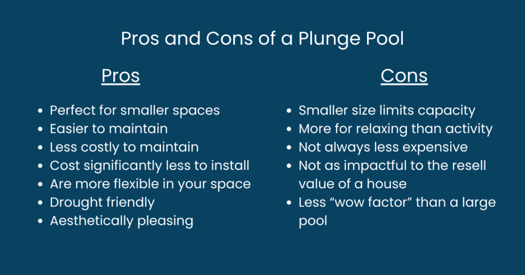 Plunge Pool Pros and Cons